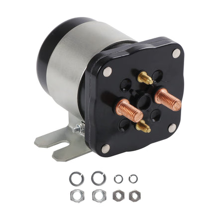 LDMINDA solenoid front view showing terminal layout and easy fit