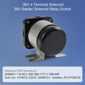 LDMINDA solenoid top terminals close-up demonstrating sturdy studs