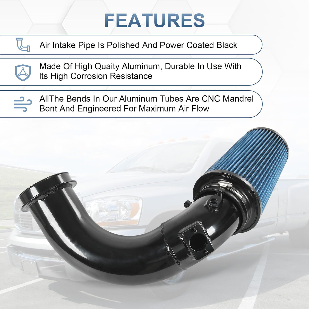 LDMINDA installed under-hood view demonstrating clean fit and heat resistance