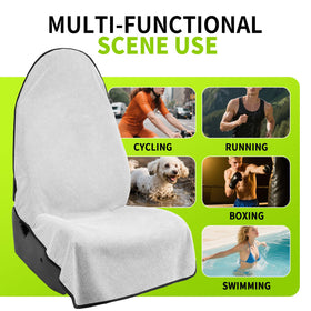 Leader Accessories close-up towel fabric showing absorbency benefits