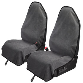 Leader Accessories front seat cover front view showing protection and fit