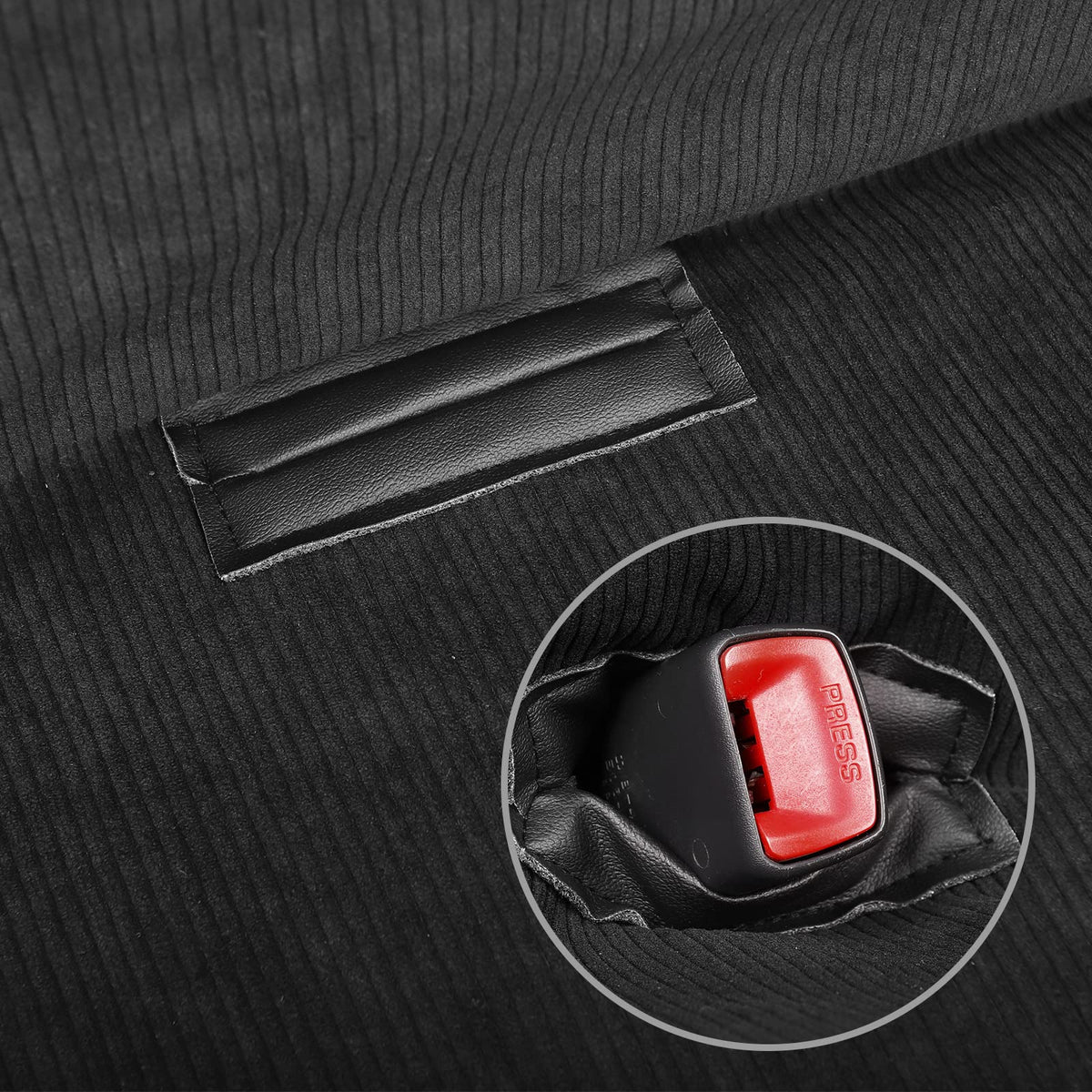 Leader Accessories full‑width pocket holding tools for organized storage