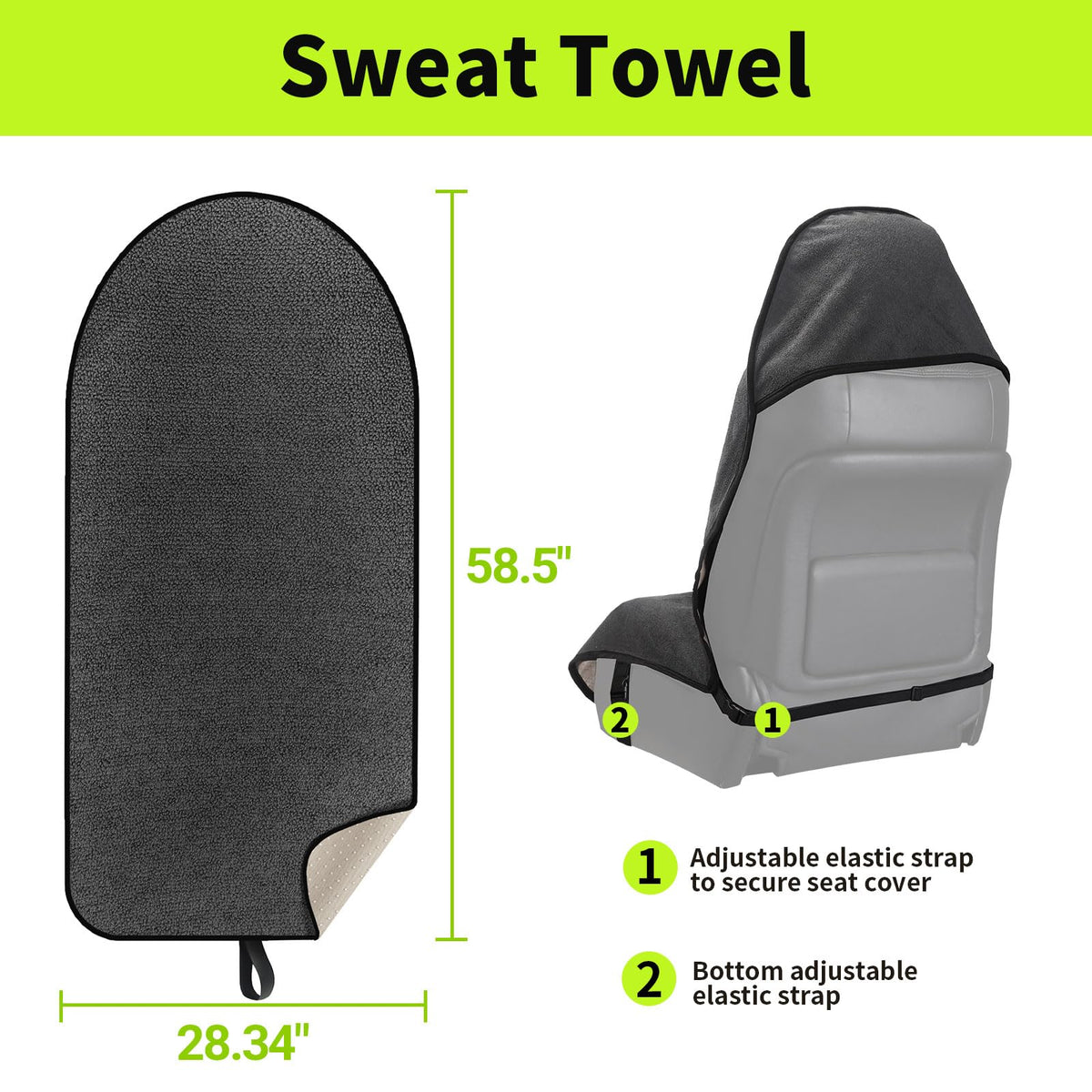 Leader Accessories installed on driver seat demonstrating fit and comfort during daily driving