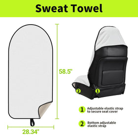 Leader Accessories non-slip backing texture preventing seat movement