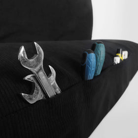 Leader Accessories slip‑on installation demonstrating easy secure fit