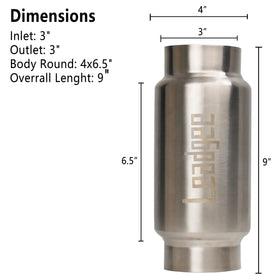 Leadgee close-up of polished stainless finish, resists corrosion benefit