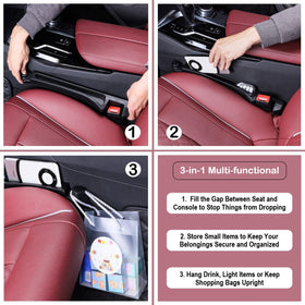 LeaHun installed on passenger side keeping items out of the gap
