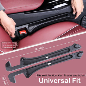 LeaHun size comparison with ruler showing slim fit and space saving