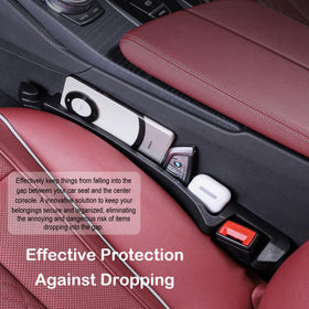 LeaHun storage slot detail holding phone and cards for quick reach