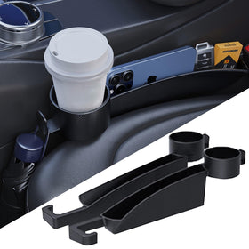 LeaHun installed between seat and console showing tidy cabin benefit