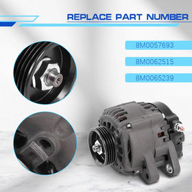 leaptrend alternator connector and terminals, simplifies wiring and connection
