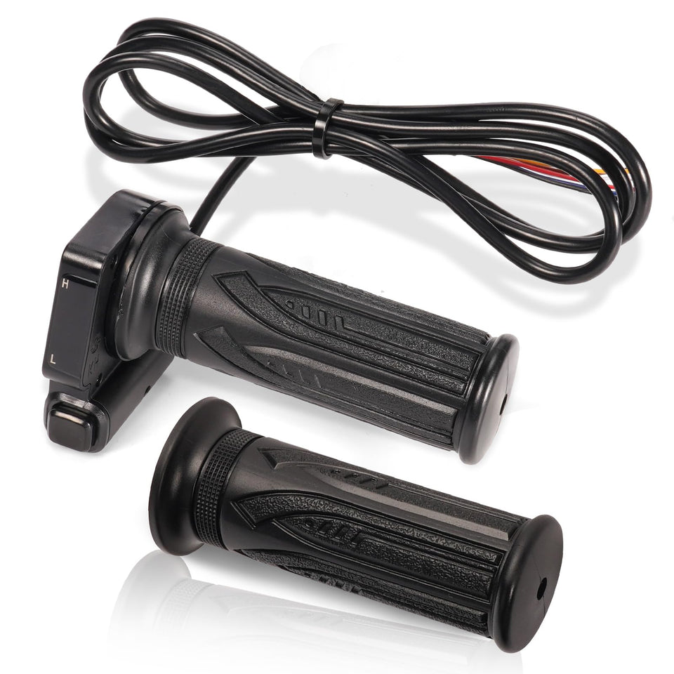 leaptrend front view showing throttle housing and label for quick identification