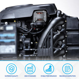 leaptrend alternator installed on Mercury outboard, restores reliable charging