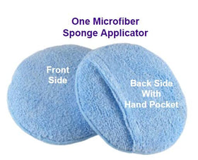 Leather CPR microfiber close-up texture, gentle fibers protect leather and hold product