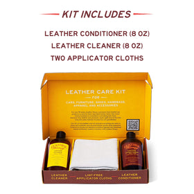 Leather Honey conditioner texture being poured to show nourishing finish