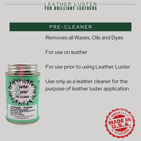 Leather Luster in-can applicator detail for even polish application and easy use