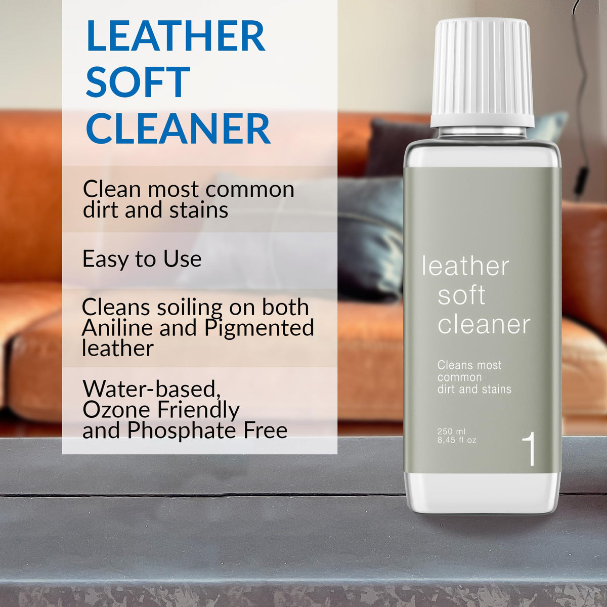 Leather Master conditioner cream texture close-up highlighting deep nourishing properties