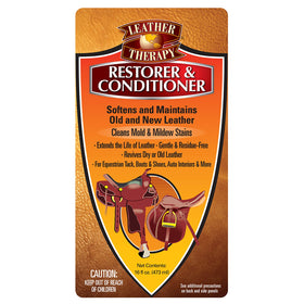 Leather Therapy cream texture close-up demonstrating smooth absorption and conditioning