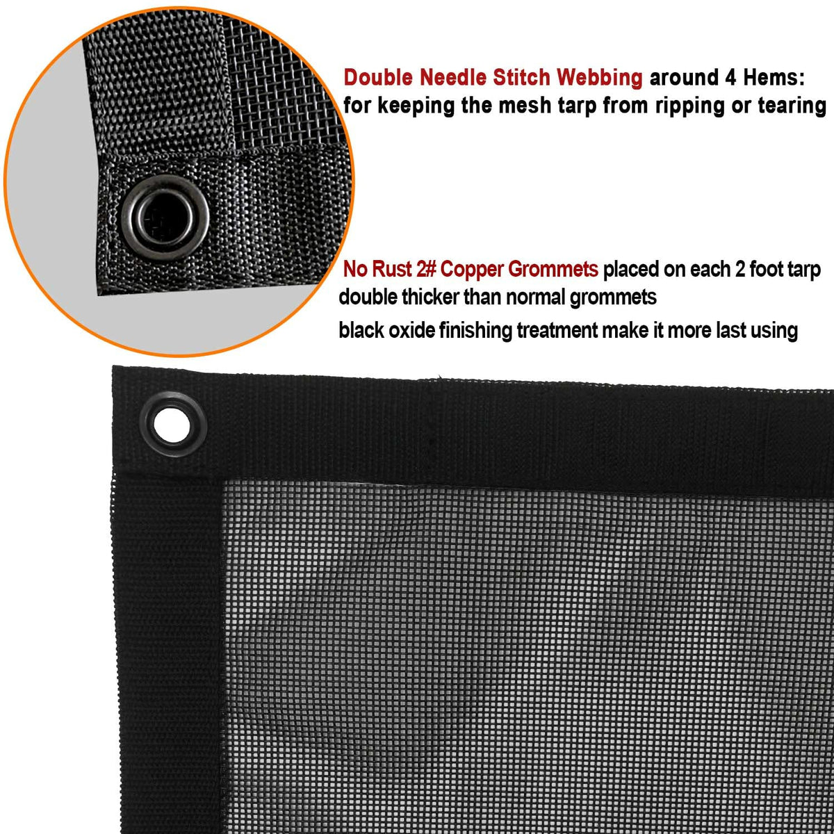 leaveshade rust-resistant copper grommet close-up illustrating secure anchoring and longevity