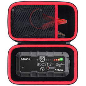 Lebakort front case showing fit and protective shell for Boost X GBX45