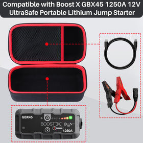 Lebakort padded handle for comfortable carrying of Boost X GBX45 case