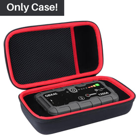 Lebakort top mesh pocket storing cables and clamps for easy organization