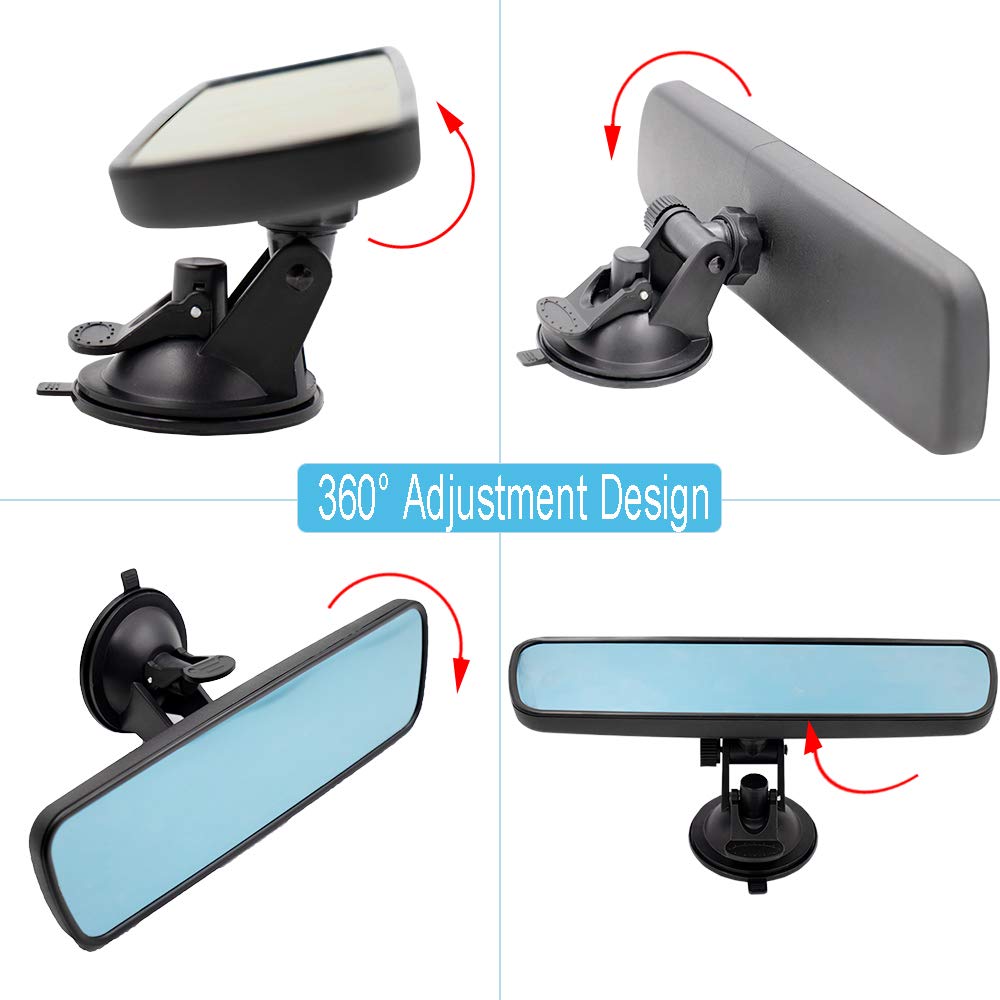 LECAMEBOR rubber suction cup fastening to glass demonstrating strong, non-slip installation