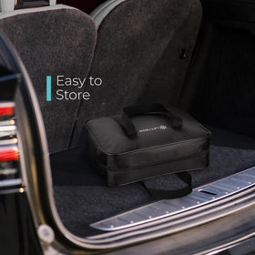 Lectron charger weatherproof casing highlighting IP65 protection outdoors