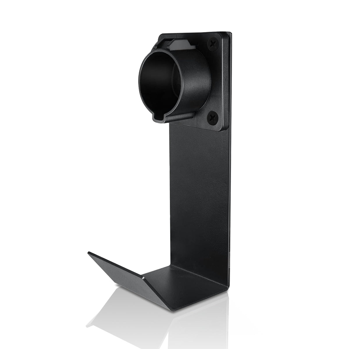 Lectron holster dock front view showing secure nozzle storage and tidier garage