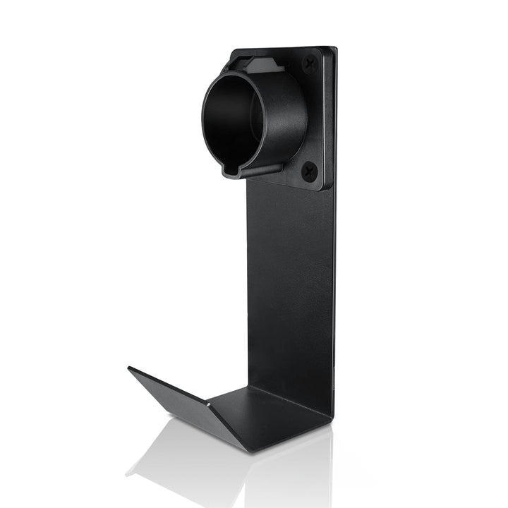 Lectron holster dock front view showing secure nozzle storage and tidier garage