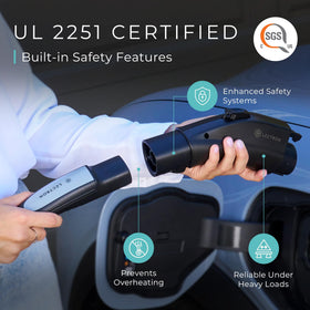 Lectron label with UL 2251 SGS certification indicating verified safety