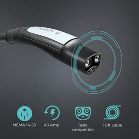 Lectron size comparison with hand showing compact, travel-friendly design