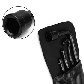 LECWOF carrying case with organized components offering convenient transport