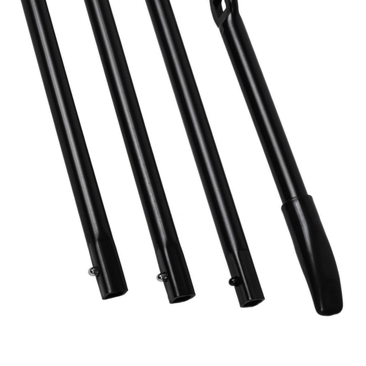 LECWOF tools next to ruler showing compact size for easy storage