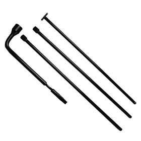 LECWOF close-up of powder-coated steel tool detailing durable finish and strength