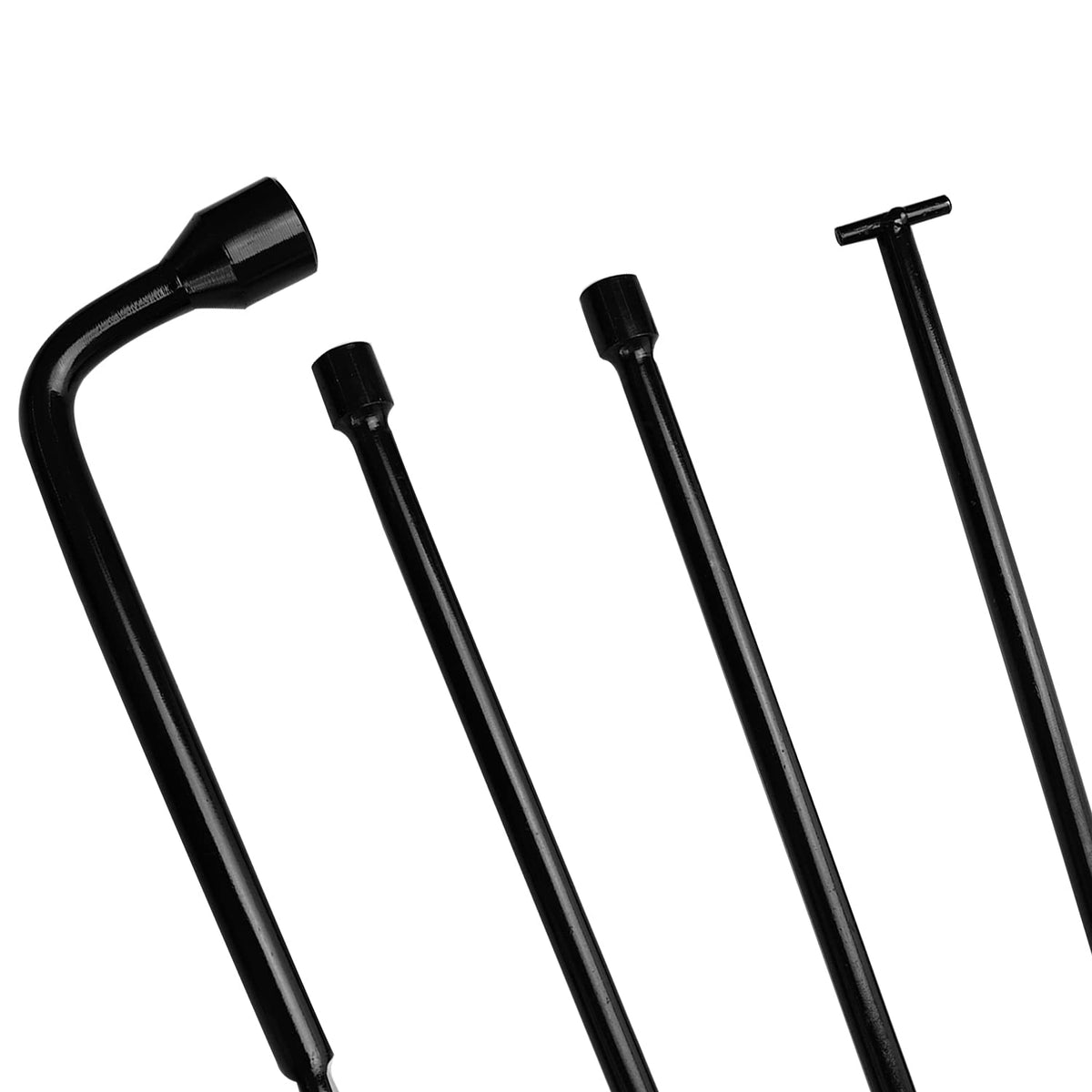 LECWOF tools arranged in carrying case for neat storage and quick roadside access
