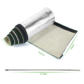 LEDAUT close-up of aluminized texture highlighting reflective surface and abrasion resistance