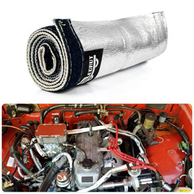 LEDAUT detail of hook-and-loop closure and neat fit for fast retrofit installation