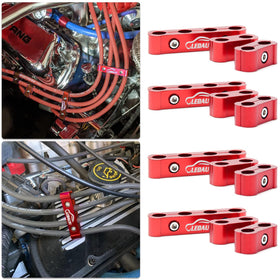 LEDAUT tidy engine bay lifestyle shot improving wire organization and look