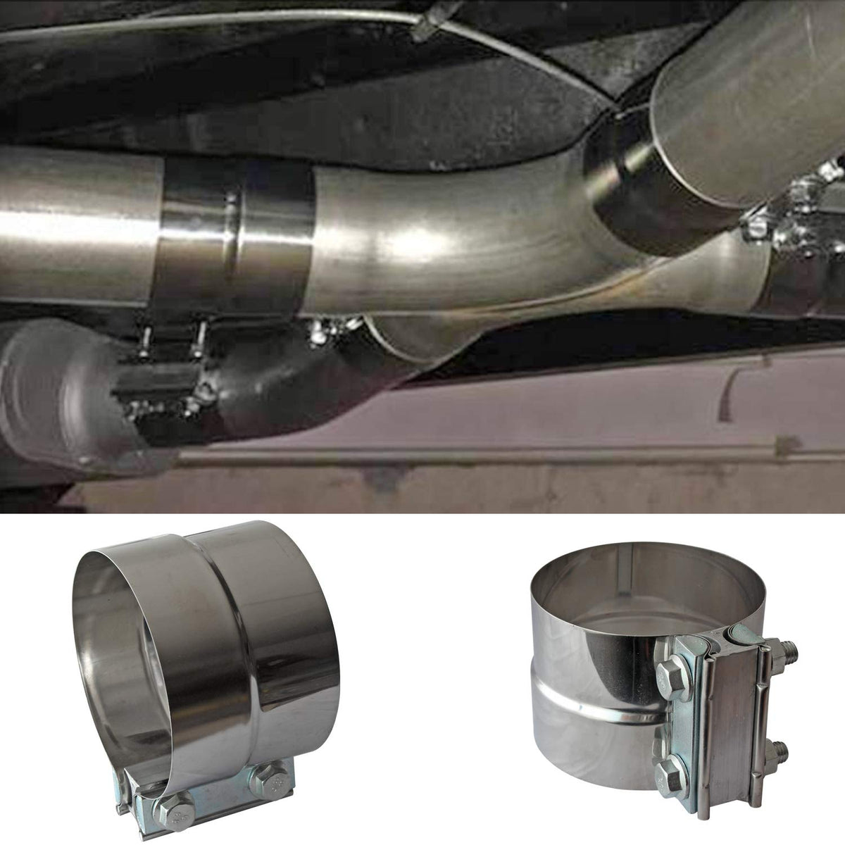 LEDAUT retail packaging with two clamps, ready-to-install convenience