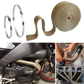 LEDAUT stainless ties and tools laid out for secure installation and long-term hold