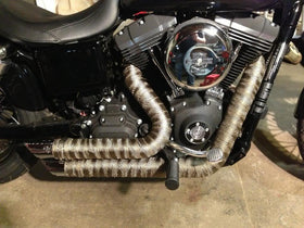 LEDAUT wrap beside stainless 304 ties illustrating length and secure fastening