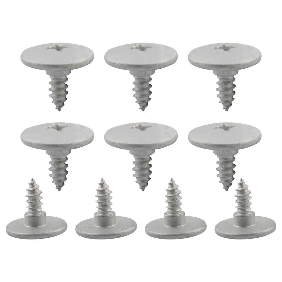 LEDBarz front view of 10-pack screws showing fit and secure fastening benefit