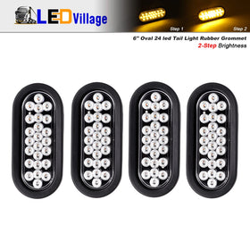 Ledvillage close-up of clear lens and LEDs showing durable construction