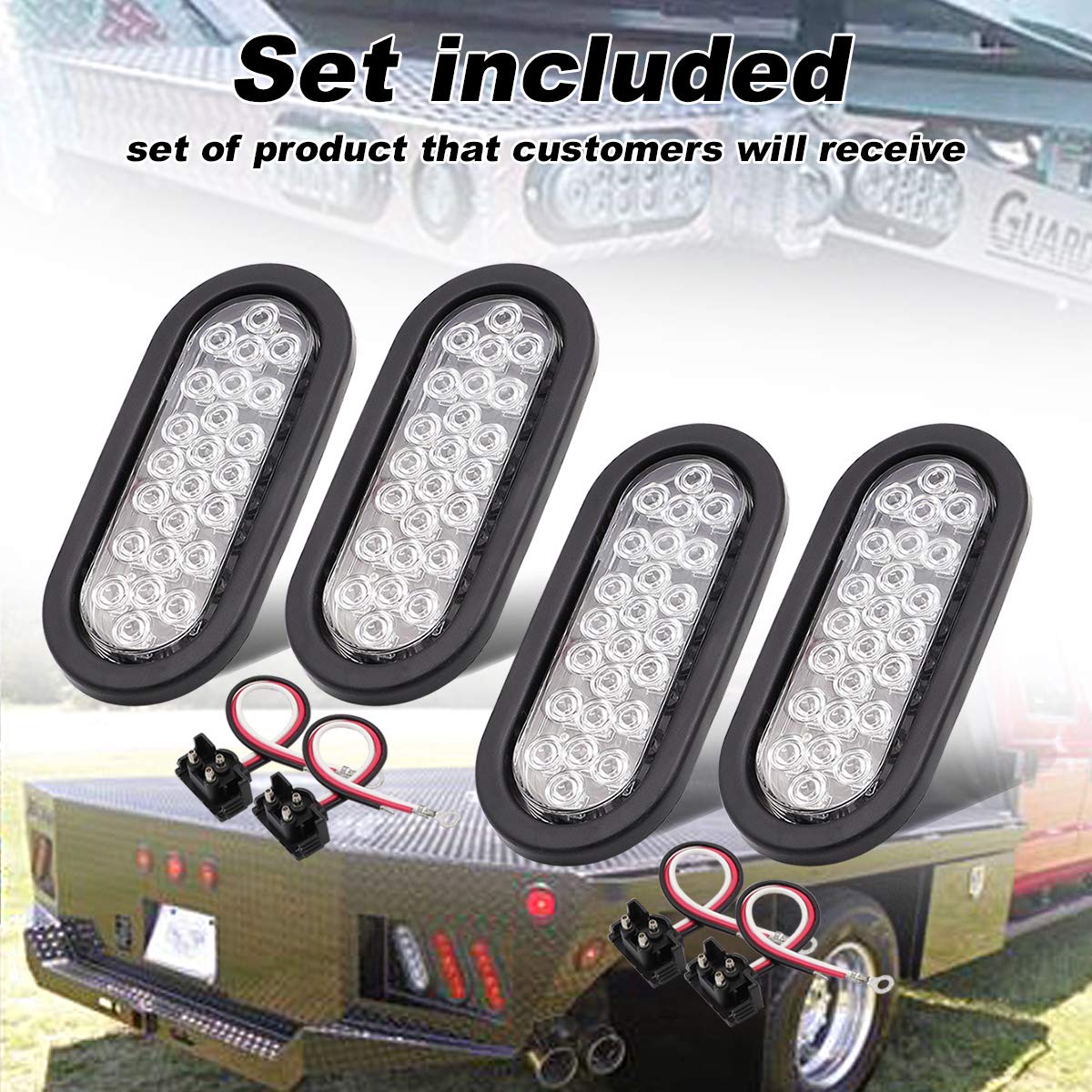 Ledvillage four-pack packaging with contents showing ready-to-install set