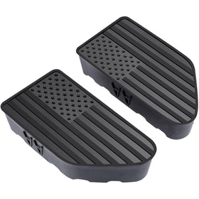 LEERLY front view of stake pocket covers showing fit and finish benefit