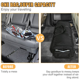 LEFOR·Z padded shoulder strap and short handles for comfortable carry and quick removal