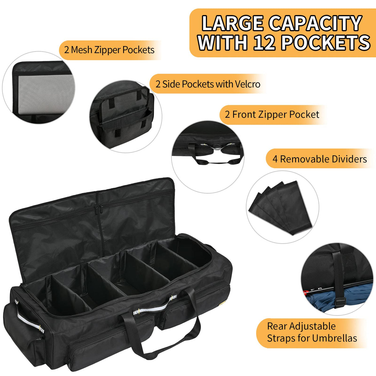 LEFOR·Z detail of side pocket storing small items for fast retrieval and better organization