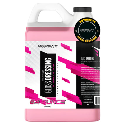 Legendary Car Care bottle front label showing product and capacity benefit