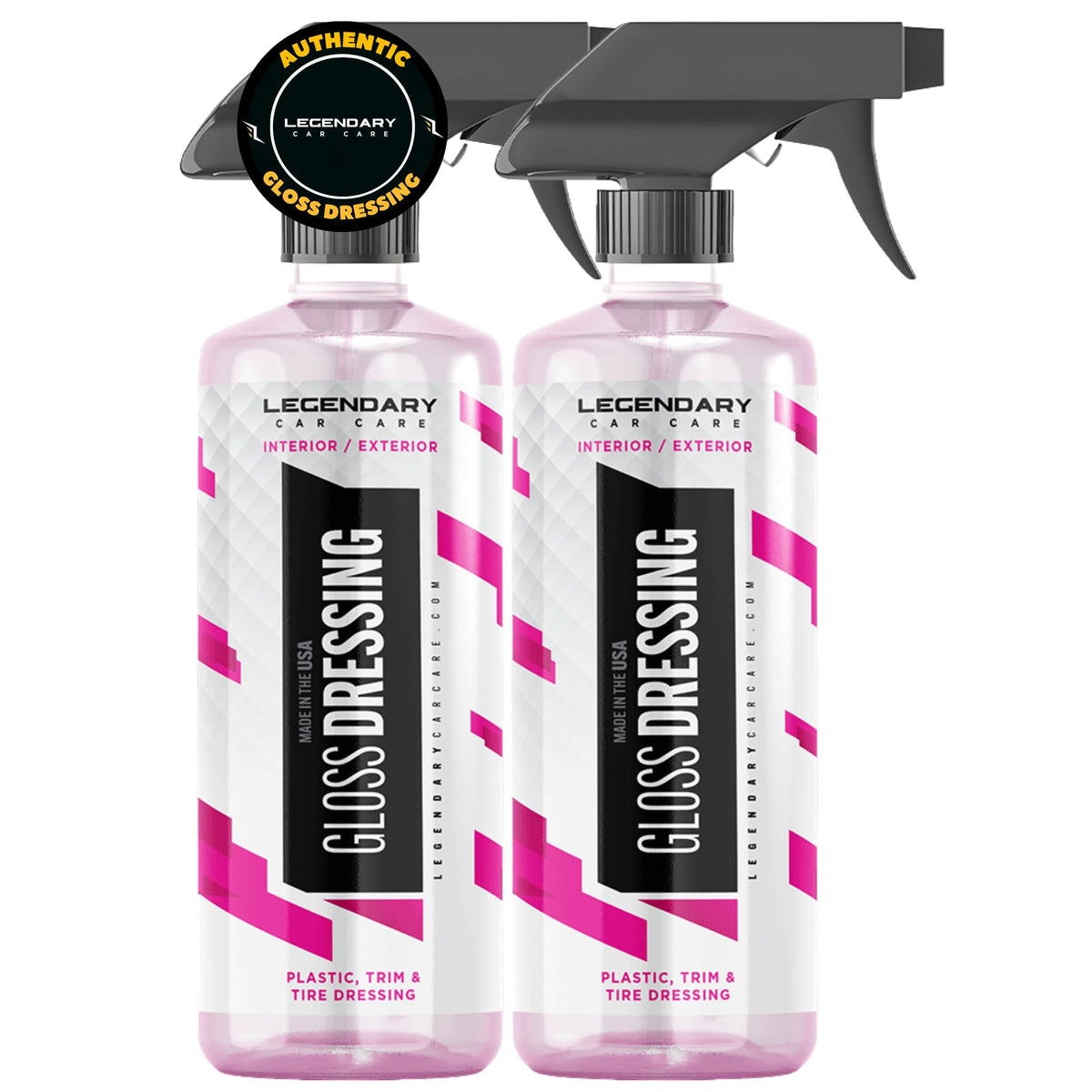 Legendary Car Care bottle front packaging showing label and 16oz size benefit